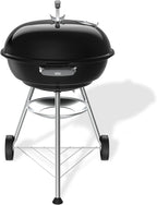 Compact Kettle Barbecue Porcelain-Enamelled Lid Bowl