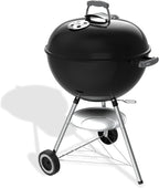Compact Kettle Barbecue Porcelain-Enamelled Lid Bowl