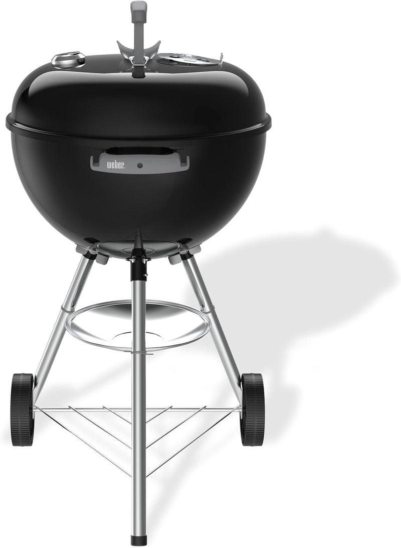 Compact Kettle Barbecue Porcelain-Enamelled Lid Bowl