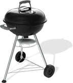 Compact Kettle Barbecue Porcelain-Enamelled Lid Bowl