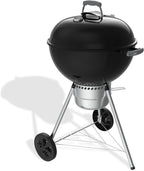 Compact Kettle Barbecue Porcelain-Enamelled Lid Bowl