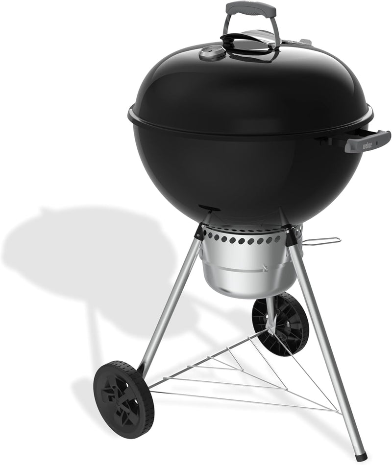 Compact Kettle Barbecue Porcelain-Enamelled Lid Bowl