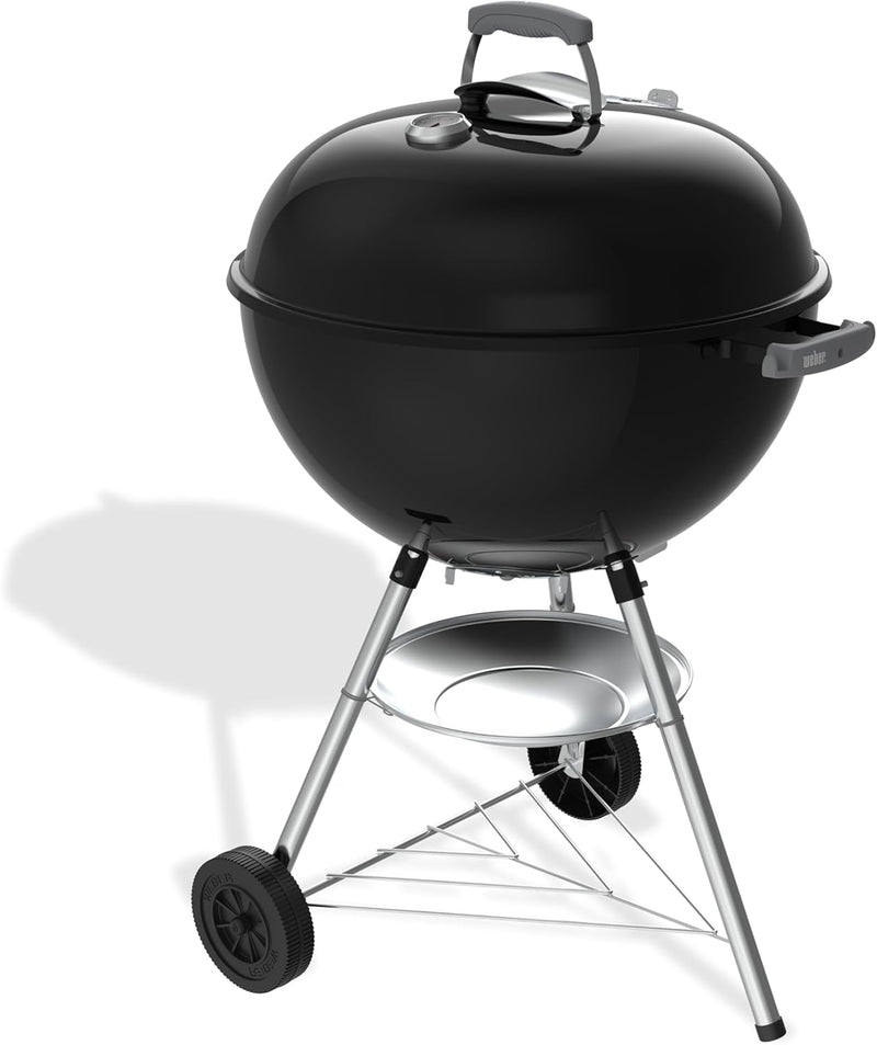 Compact Kettle Barbecue Porcelain-Enamelled Lid Bowl