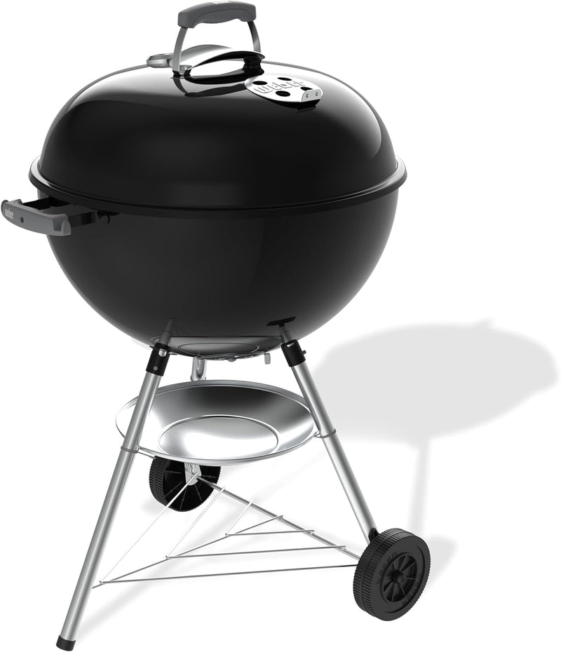 Compact Kettle Barbecue Porcelain-Enamelled Lid Bowl