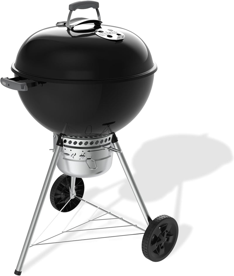 Compact Kettle Barbecue Porcelain-Enamelled Lid Bowl