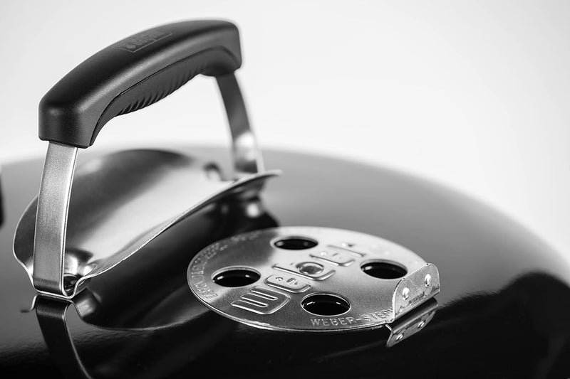 Compact Kettle Barbecue Porcelain-Enamelled Lid Bowl