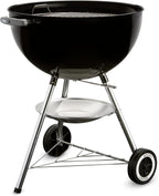 Compact Kettle Barbecue Porcelain-Enamelled Lid Bowl