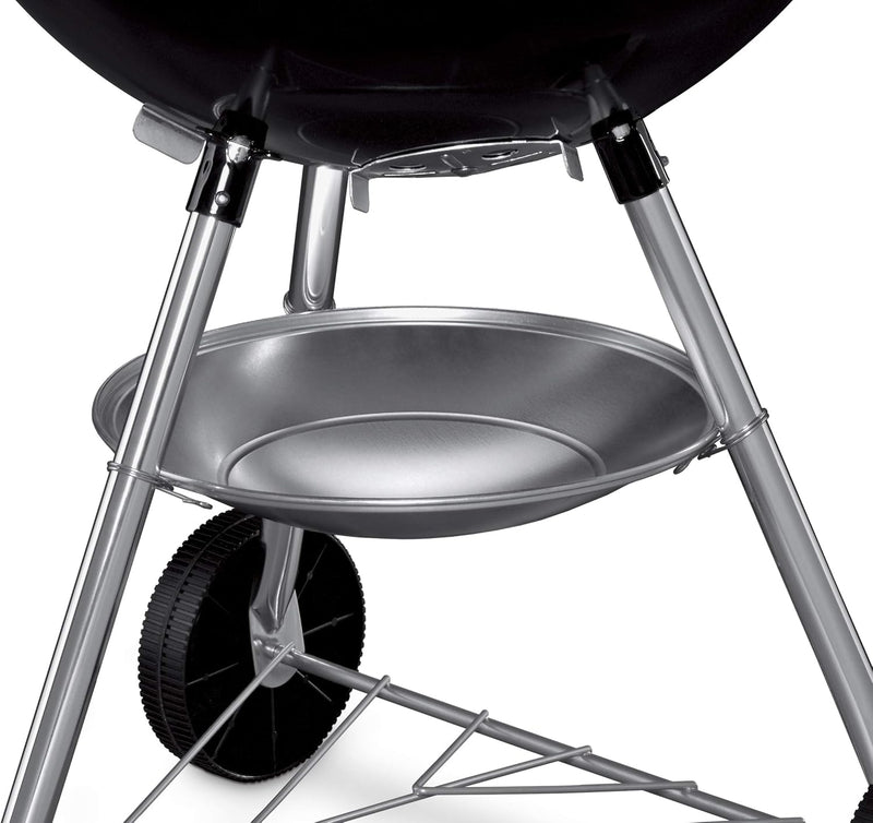 Compact Kettle Barbecue Porcelain-Enamelled Lid Bowl