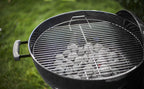 Compact Kettle Barbecue Porcelain-Enamelled Lid Bowl