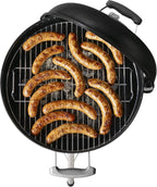 Compact Kettle Barbecue Porcelain-Enamelled Lid Bowl