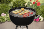 Compact Kettle Barbecue Porcelain-Enamelled Lid Bowl