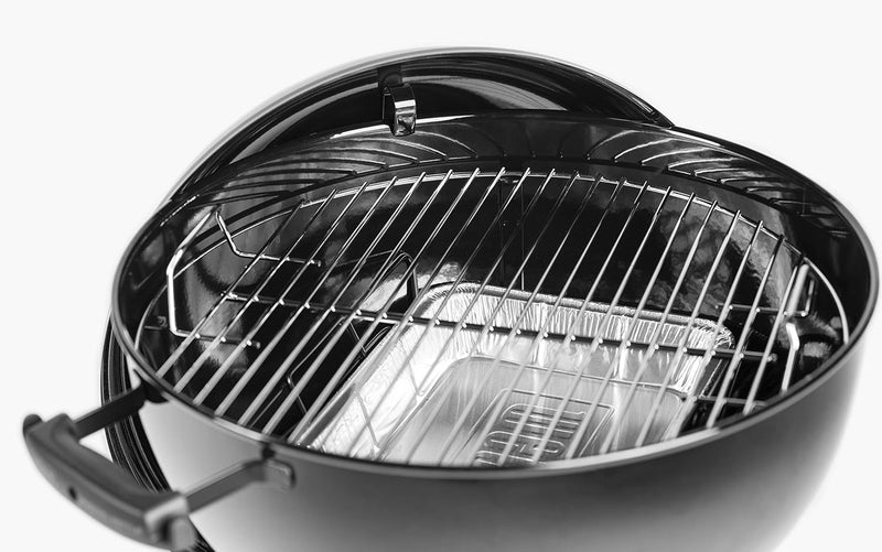 Compact Kettle Barbecue Porcelain-Enamelled Lid Bowl
