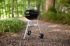 Compact Kettle Barbecue Porcelain-Enamelled Lid Bowl