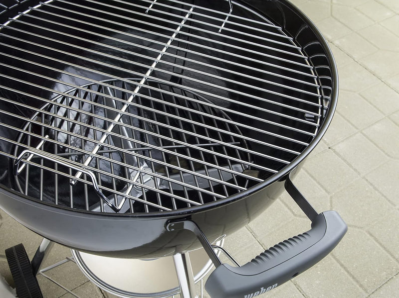 Compact Kettle Barbecue Porcelain-Enamelled Lid Bowl