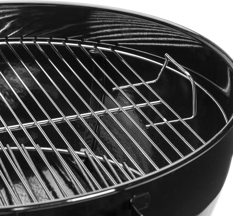 Compact Kettle Barbecue Porcelain-Enamelled Lid Bowl