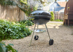 Compact Kettle Barbecue Porcelain-Enamelled Lid Bowl