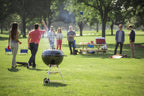 Compact Kettle Barbecue with Stand Wheels