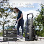Compact Pressure Washer for Effortless Cleaning: Mobile