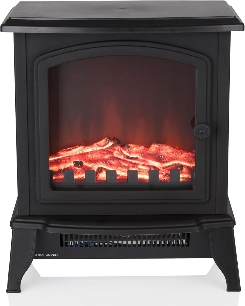 Mable Compact Stove Fire with 2 Heat Settings