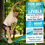 Complete Slackline Kit with Training Line 18 Metre