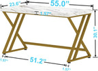 Computer Desk Gaming Office Table Long Desks