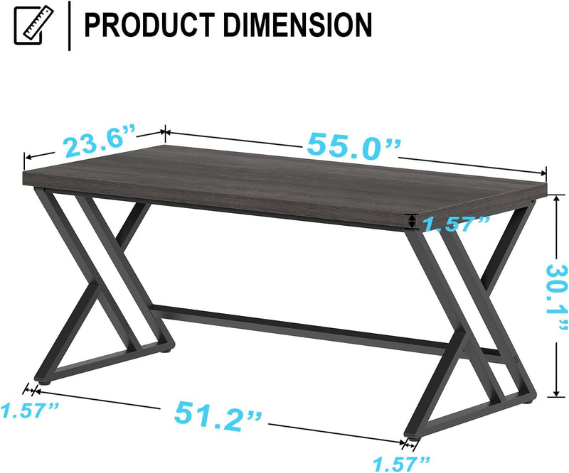 Computer Desk Gaming Office Table Long Desks