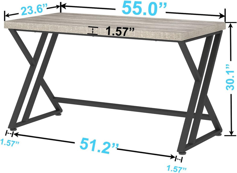 Computer Desk Gaming Office Table Long Desks