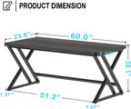 Computer Desk Gaming Office Table Long Desks