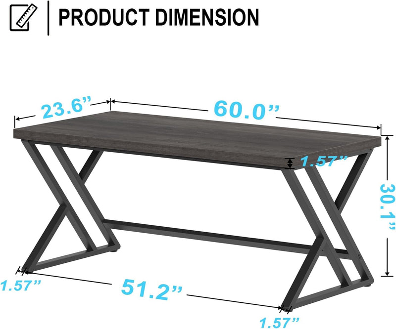 Computer Desk Gaming Office Table Long Desks