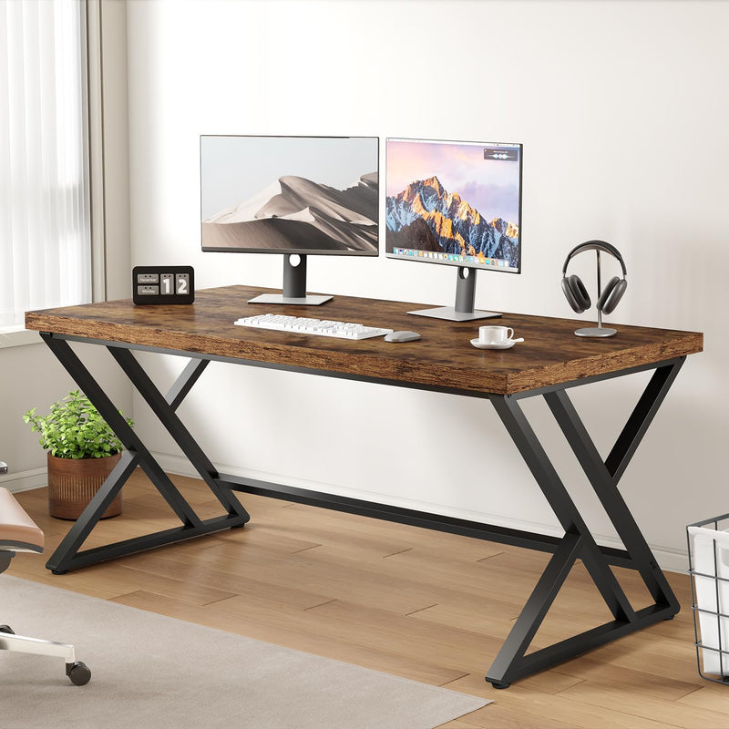 Computer Desk Gaming Office Table Long Desks