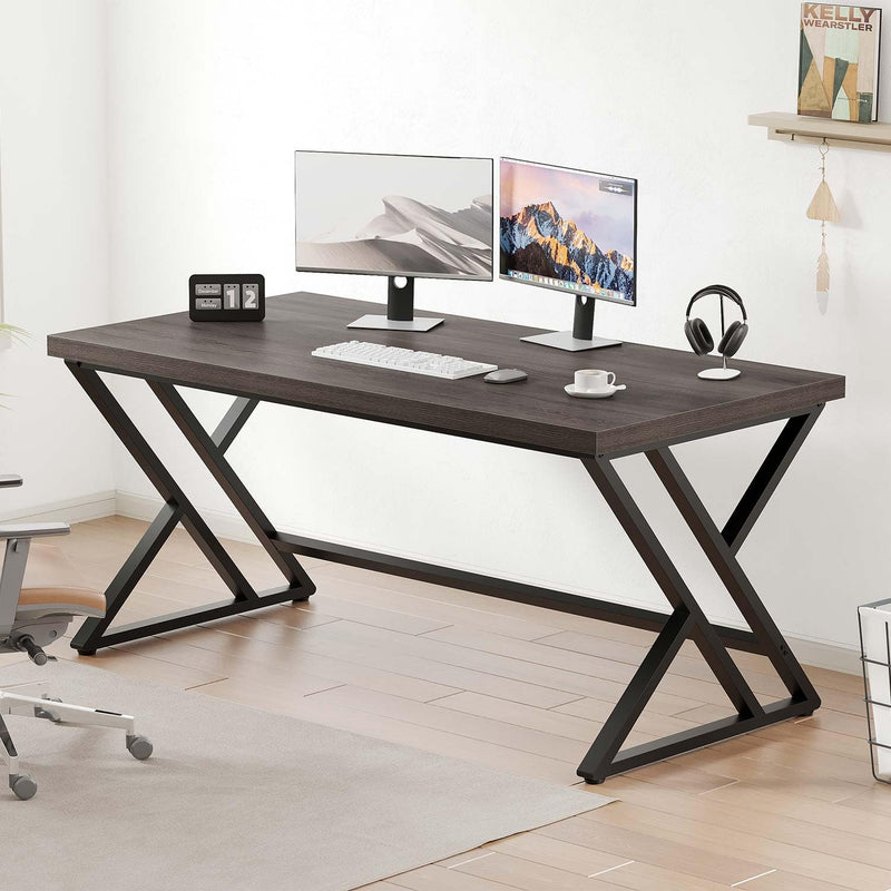 Computer Desk Gaming Office Table Long Desks