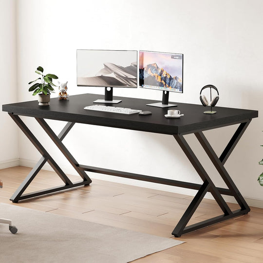 Computer Desk Gaming Office Table Long Desks