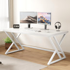 Computer Desk Gaming Office Table Long Desks