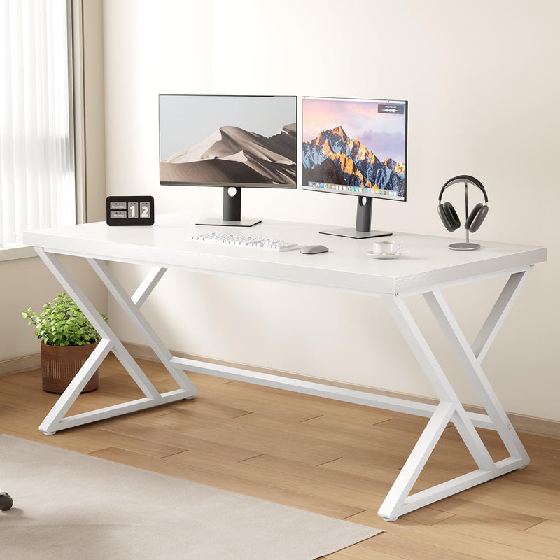 Computer Desk Gaming Office Table Long Desks