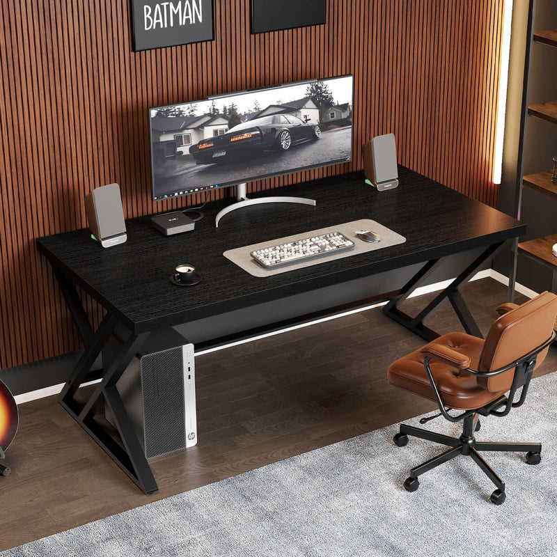 Computer Desk Gaming Office Table Long Desks