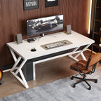 Computer Desk Gaming Office Table Long Desks