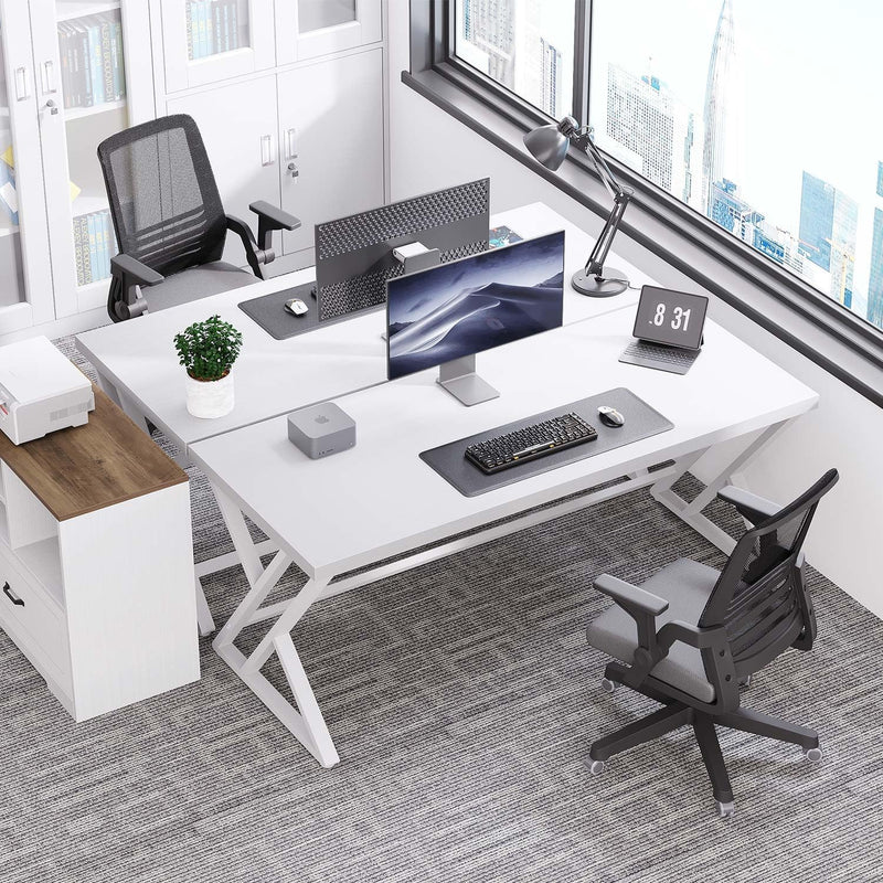 Computer Desk Gaming Office Table Long Desks