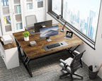 Computer Desk Gaming Office Table Long Desks