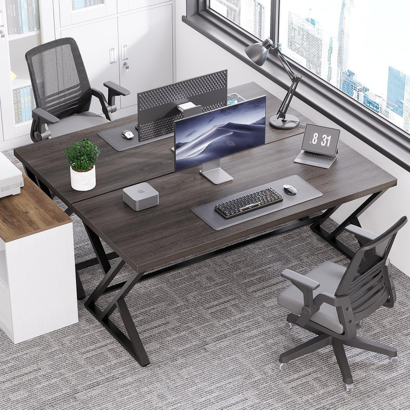 Computer Desk Gaming Office Table Long Desks