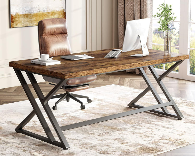 Computer Desk Gaming Office Table Long Desks