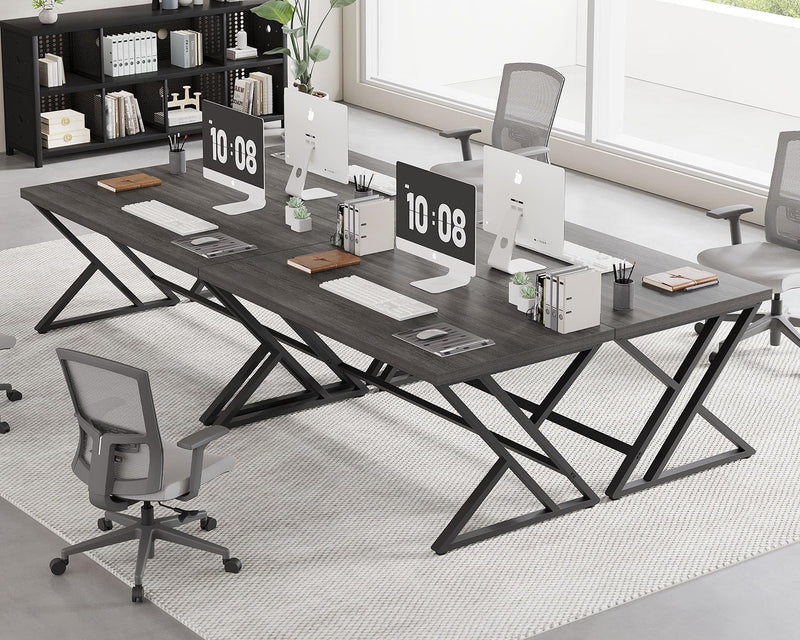 Computer Desk Gaming Office Table Long Desks