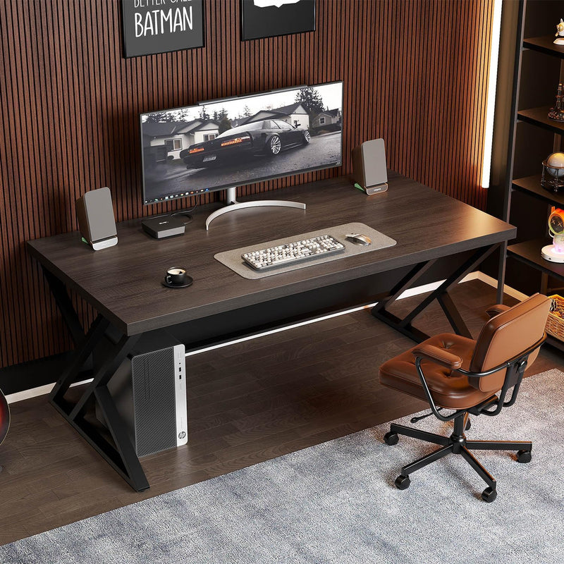 Computer Desk Gaming Office Table Long Desks