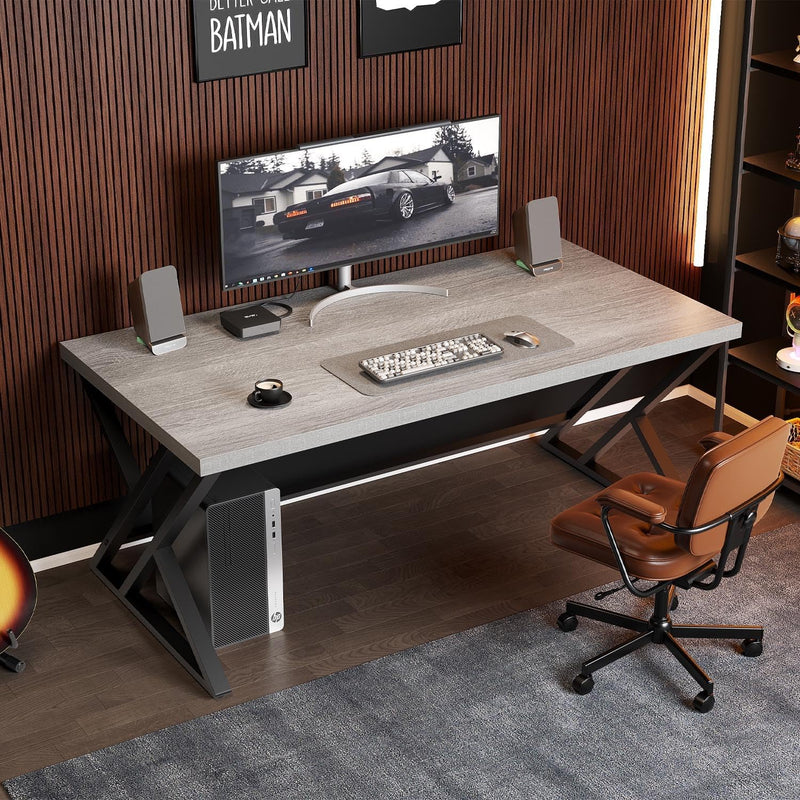 Computer Desk Gaming Office Table Long Desks