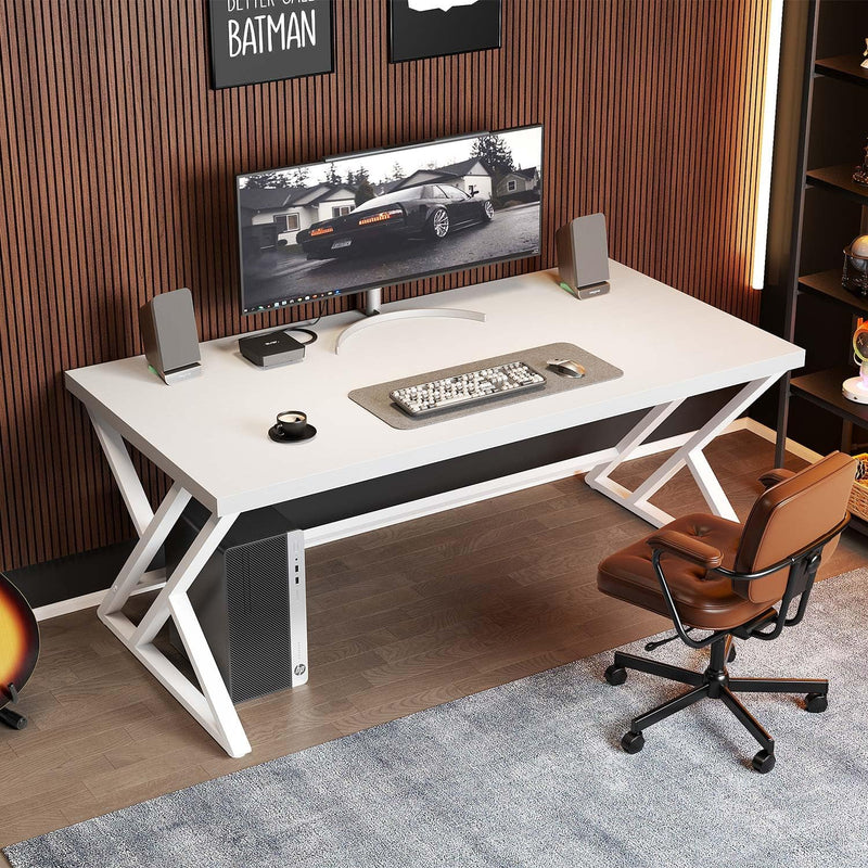 Computer Desk Gaming Office Table Long Desks