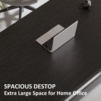 Computer Desk Home Office PC Metal Wood 152x60CM