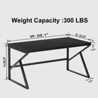 Computer Desk Gaming Office Table Large Desks