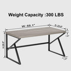 Computer Desk Gaming Office Table Large Desks