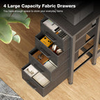 Computer Desk with Drawers Corner