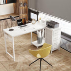 Computer Desk with Drawers Corner