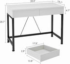 Computer Desk with Drawers Dressing Table Vanity Make